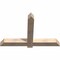 Ekena Millwork Eugene Smooth Timber Gable Bracket, Douglas Fir, 60"W x 40"H x 5 1/2"D x 5 1/2"F, 16/12 Pitch GBW060X40X0606EUG00SDF - alternate 3